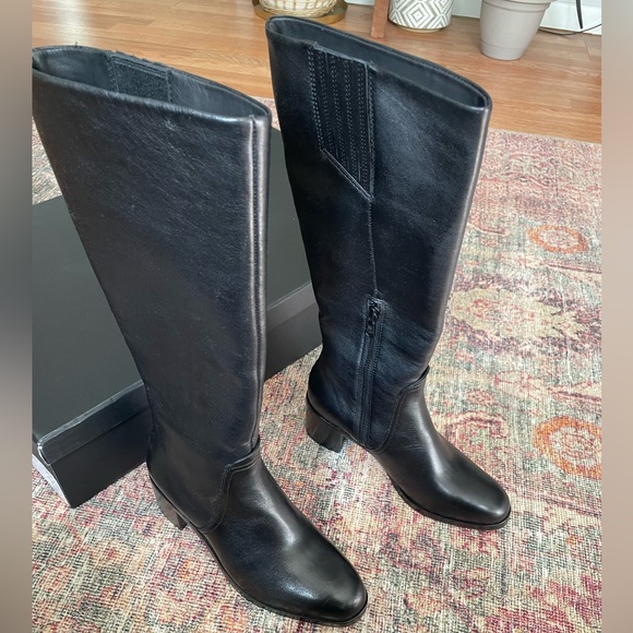 rag & bone Black Heeled Boots - Picture 6 of 11